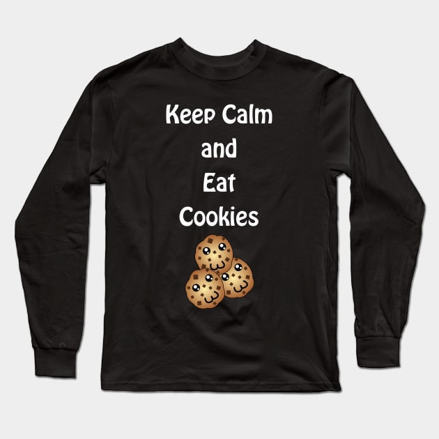 Calm Cookies Long Sleeve T-Shirt by traditionation